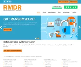 RM-Ransomwarerecovery.com(RM Data Recovery) Screenshot