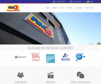 RM3.com.br(Produtora de vídeos com experiência em grandes multinacionais. Vídeos Corporativos) Screenshot