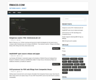 RmaCD.com(Dev, med & music) Screenshot