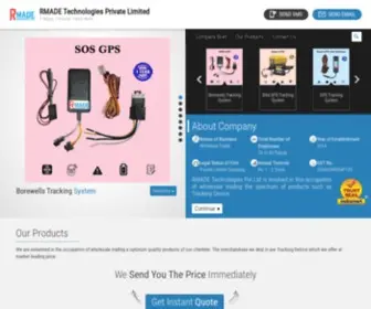Rmadegps.in(RMADE Technologies Private Limited) Screenshot