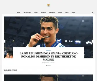 Rmadridalbania.info(Everything about Real Madrid) Screenshot