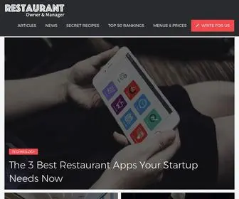 Rmagazine.com(Restaurant Manager Magazine) Screenshot