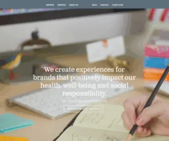 Rmagency.com(M is branding companies who value health) Screenshot