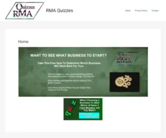 Rmaquiz.com(What's Killing Your Network Marketing Efforts) Screenshot