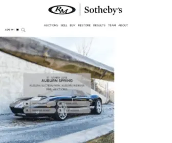 Rmauctions.com(RM Sotheby's) Screenshot