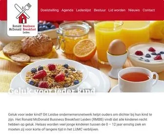 RMBB.nl(Het Ronald McDonald Business Breakfast) Screenshot