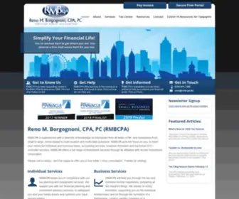 RMBcpa.biz(Lawrenceville, GA CPA Firm) Screenshot