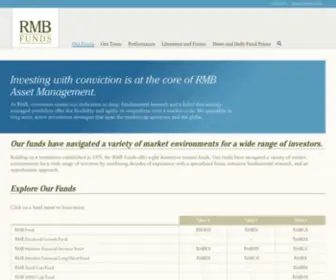 RMbfunds.com(RMB Funds) Screenshot