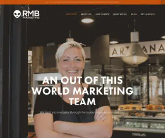 RMbmarketingllc.com(An out of this world professional marketing company) Screenshot