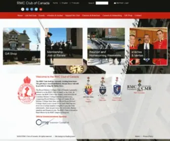 RMCclub.ca(RMC Club of Canada) Screenshot