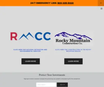 RMccusa.com(Rocky Mountain Construction Company) Screenshot