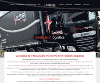 RMCDowell.co.uk(Road Haulage Yorkshire) Screenshot