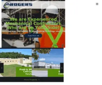 Rmciga.com(Rogers Mechanical Contractors) Screenshot