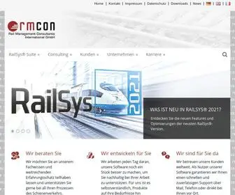 Rmcon-INT.de(RMCon International Rail Management Consultants GmbH) Screenshot