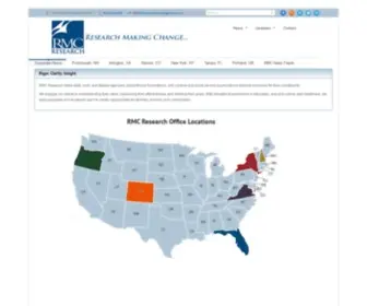 RMcresearchcorporation.com(Research Making Change) Screenshot