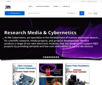 RMCybernetics.com(Custom Electronics) Screenshot