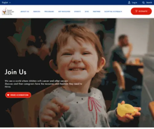 RMDH.org(Ronald McDonald House New York) Screenshot