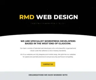 RMdwebdesign.com(RMD Web Design) Screenshot