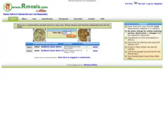 Rmeals.com(Rmeals) Screenshot