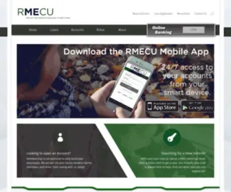 Rmecu.com(Racine Municipal Employees Credit Union) Screenshot