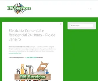 Rmeletricista.com.br(Eletricista 24 Horas RJ) Screenshot