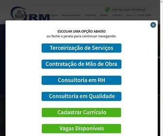 Rmempresarial.srv.br(Terceirização de Mão de Obra para Portaria e Limpeza. Sede em São Bernardo do Campo) Screenshot