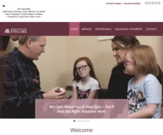 Rmeyecare.com(Rocky Mountain Eye Care) Screenshot