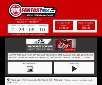 Rmfantasysx.com(Rocky Mountain ATV/MC Fantasy SuperMotocross) Screenshot