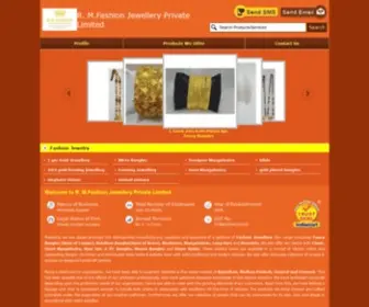 Rmfashionjewellery.com(M.Fashion Jewellery Private Limited) Screenshot