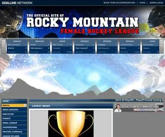 RMFHL.com(Sports Administration Tools) Screenshot