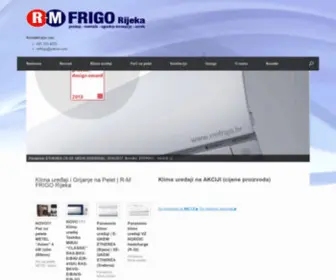 RMfrigo.hr(R-M FRIGO-Rijeka) Screenshot