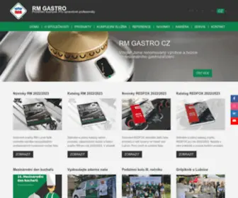 Rmgastro.cz(RM Gastro) Screenshot