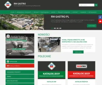 Rmgastro.pl(RM Gastro) Screenshot