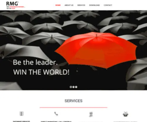 RMG.co.th(Expertise Direct Marketing & Call Center Services) Screenshot