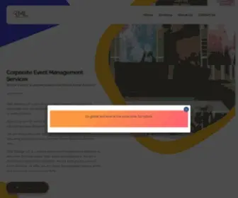 RMgmileage.com(Corporate Event Management Company) Screenshot