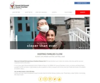 RMHCKC.org(Ronald McDonald House Charities of Kansas City) Screenshot