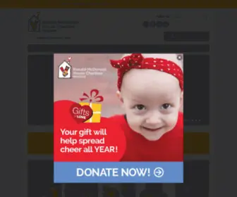 RMHcmaryland.org(RMHC gives a family with a sick child what they need most) Screenshot