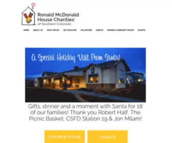 RMHcsoutherncolorado.org(RMHCSC) Screenshot