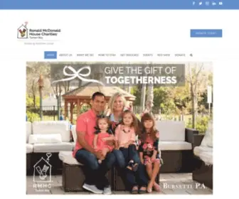 RMHctampabay.org(Ronald McDonald House Charities of Tampa Bay) Screenshot