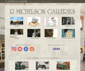 Rmichelson.com(Fine Art Gallery) Screenshot