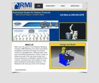 Rmirobotics.com(Automated Welding Systems) Screenshot