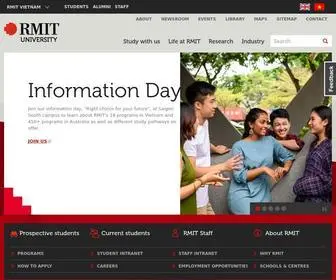 Rmit.edu.vn(RMIT University) Screenshot