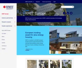 Rmit.eu(RMIT University) Screenshot