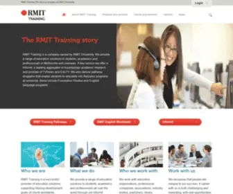 Rmittraining.com(RMIT Training) Screenshot