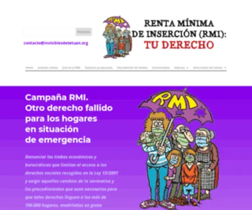 Rmituderecho.org(RMI tu derecho) Screenshot