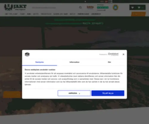 Rmjakt.se(Jaktbutik online) Screenshot