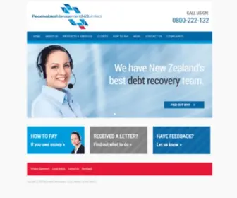 RMLgroup.co.nz(Receivables Management) Screenshot