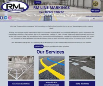 Rmlinemarkings.co.uk(RM Linemarkings) Screenshot