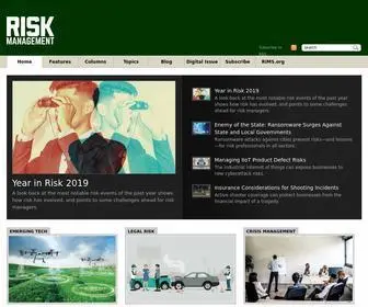 Rmmagazine.com(Risk Management Magazine) Screenshot