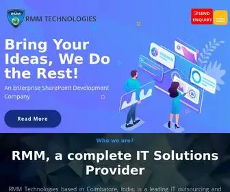 Rmmindia.com(RMM Technologies) Screenshot